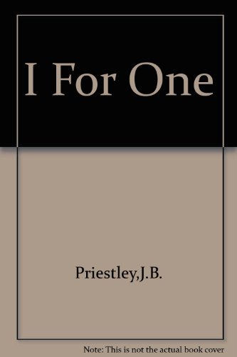 I for one B00085MOMY Book Cover
