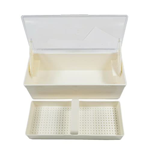 House Brand White Plastic Sterilizing Tray and Case for Dental, Medical, Tattoo & Nail Salon Instruments