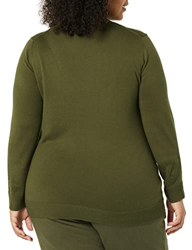 Image of Amazon Essentials Women's Lightweight Mock Neck Pullover Sweater, Regular Fit (Available in Plus Size)