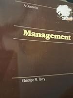 A guide to management (Irwin publications for professional development) 0256025703 Book Cover