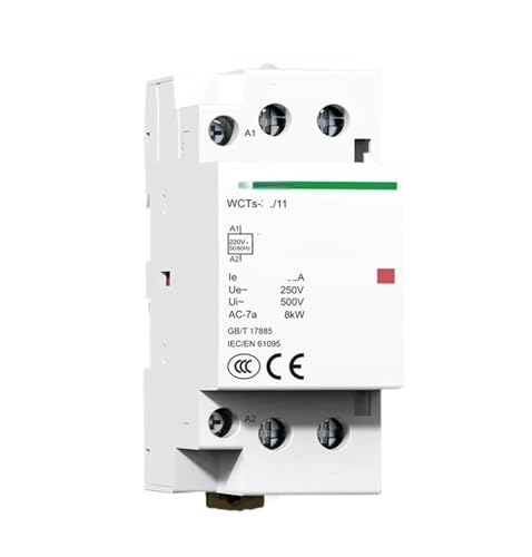 Contacteur rail DIN 32A 2NC pour automatiser le chauffage de la maison