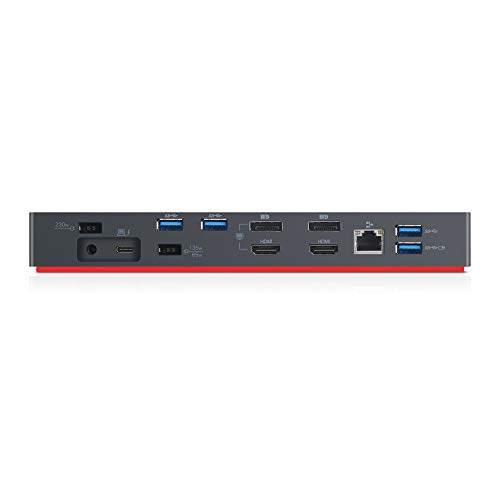 Lenovo ThinkPad Dock Gen2 duplicador de puertos Thunderbolt 3 compatible con sistemas Windows 4