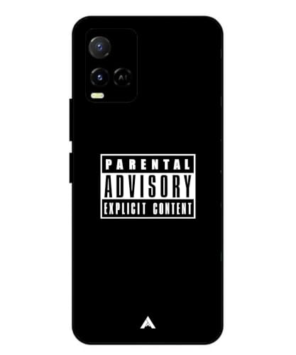 Image of Premium Explicit Case for Vivo Y36 4G Soft-Touch Metal TPU Back Cover, Shockproof, Designer, Aesthetic Mobile Phone Case (Glossy Finish)