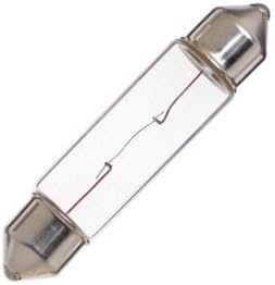 Satco S6985 Transitional Bulb in Light Finish, 1.72 inches, Clear