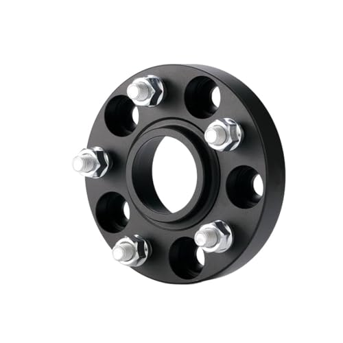 Élargisseurs de voie anti-vibration 15mm entretoises de roue noires 67.1