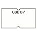 Productive Labels White 1-Line Dating and Coding Gun Labels 1-Line Black Imprinted 