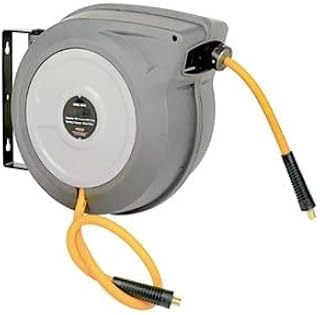 FRITA INC 27827153 Master Mechanic Hybrid Polymer Hose Reel with Plastic Housing, 3/8-inch x 50-feet