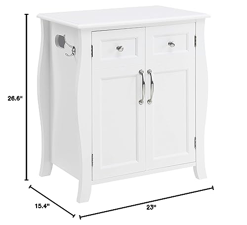 Northwood Calliger Bedroom CPAP Nightstand with Drawers for CPAP Accessories ...
