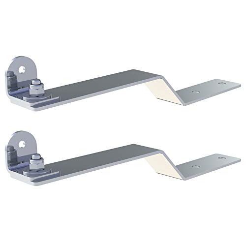 Dachhaken Universal Zubehör für doppelwandige Edelstahl Schornsteine 1 Paar / 2 Stück zur Abspannung vom Dach mit Hilfe von Seilen oder Abspannstangen