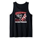 Speedway Racing Motorrad Dirt Track Retro Cool T-Shirt Tank Top
