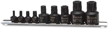 MIXPOWER Triple Square Bit Set, 9-teilig – M4 Bis M18, Chrom-Molybdän-Stahl, Mit Tragetasche