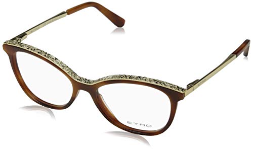 Preisvergleich Produktbild Etro Damen Et2636 203 53 Brillengestelle, Gold (Blonde Havana)