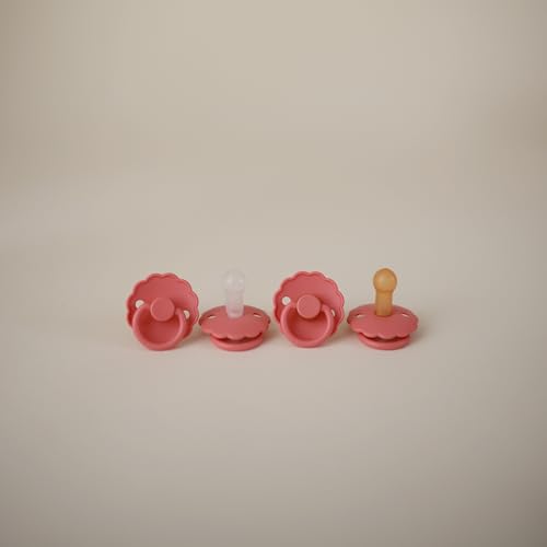 Image of FRIGG Daisy Silicone 2-Pack Cream /Poppy - Size 1