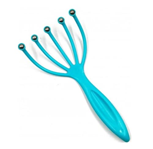 MASSAGGIATORE TESTA ANTISTRESS CUOIO CAPELLUTO massaggio gratta relax capelli