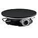 Health and Home No Edge Crepe Maker - 13 Inch Crepe Maker & Electric Griddle - Non-stick Pancake Maker- Crepe Pan
