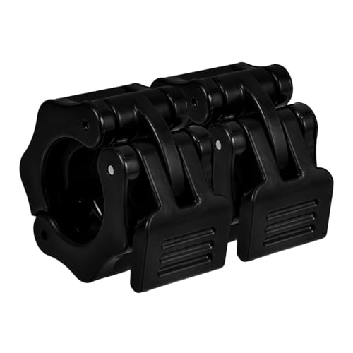 BESTYASH Barbell Collars Clamps Clip Weight Clamps for Barbell Bell Home Gym Clips Weightlifting Set of 2