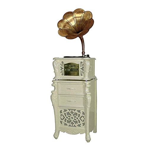 Boîte à Musique Antique Big Horn Record Bluetooth Phonographe Record Player, Adaptateur 45, 3 Speed Turntable Subwoofer… - Les Beatles, Paul McCartney, John Lennon, RIngo Starr, George Harrison Boîte à Musique Antique Big Horn Record Bluetooth Phonographe Record Player, Adaptateur 45, 3 Speed Turntable Subwoofer…
