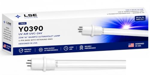 Lámpara UV Tubular 22W con Base 4 Pines y Anillo Retenedor miniatura 1