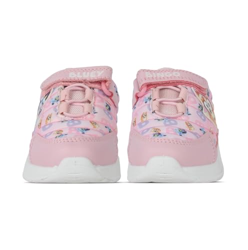 Baskets Bluey et Bingo roses pour filles en tailles 39-40
