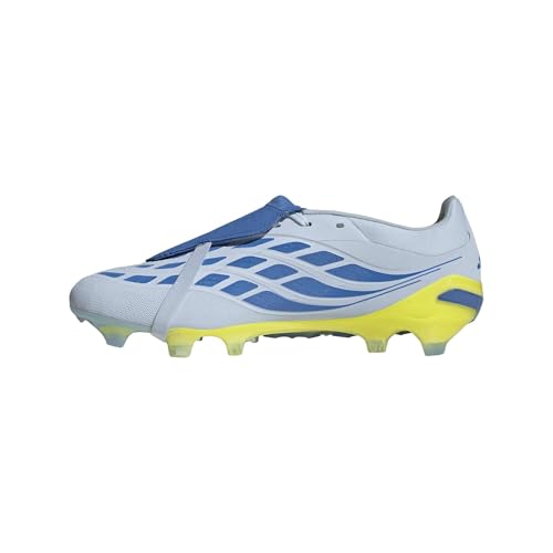adidas Pro Fold-Over Tongue Firm Ground Soccer Cleats - Blue, Yellow - Size 12 M - image 5