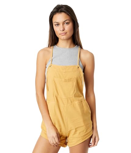 Image of Billabong Women's Wild Pursuit Cotton Twill Blend Romper