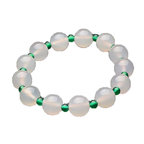 Bracelet en calcédoine blanche : le jade naturel brésilien à porter au quotidien