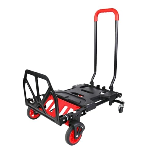 Dolly Cart plegable para transporte portátil con ruedas miniatura 1