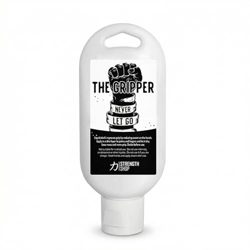 Strength Shop magnesio líquido 40 ml, Liquid Chalk de Secado rápido y sin Polvo para un Agarre máximo, magnesio líquido Ideal para Escalada, Boulder, Levantamiento de Pesas, calistenia & co.