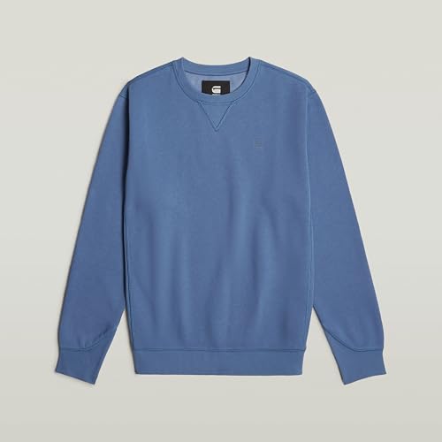 Miniatura 4 de G-Star Premium Core Sweater Sudadera, Azul Dutch Blue D16917-C235-G989 , Xxl Para Hombre