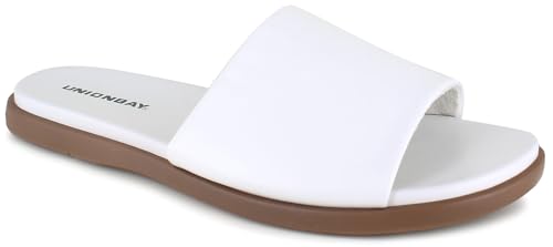 Sandale plate Sunshine UNIONBAY pour femme évitez les douleurs aux pieds en été