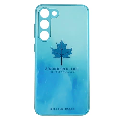 MILLION CASES® Back Cover Case for Samsung Galaxy S23 Plus Soft TPU Shockproof Protective Watercolor Mapple Leaf Glass Case(Green) (B0CJ2KJZVS) Amazon Price History, Amazon Price Tracker