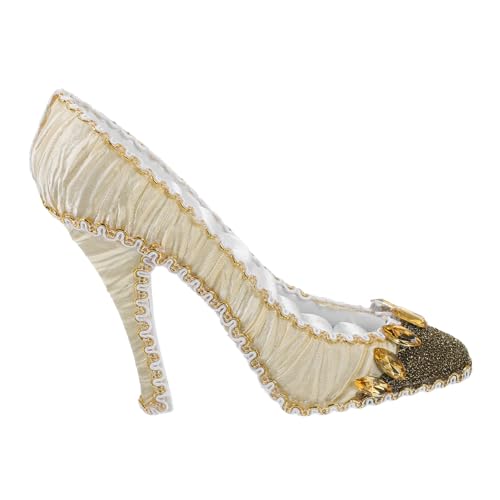 Cabilock Fashionable High Heels Jewelry Display Rack Capacity Jewelry Organizer for Dresser Vendor Events Sponge Design Elegant Decorative Stand Color