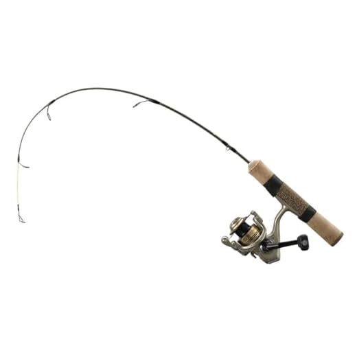 13 FISHING - Microtec Walleye Ice Combo - 28" M (Medium) - Deadstick with Longer Full Grip For Rod Holders - MWC3-DS28M