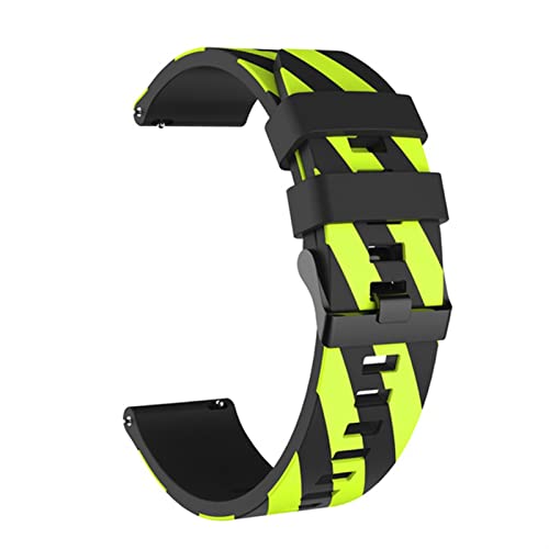 Bracelet en silicone 20mm pour Galaxy Watch4 Classic 46mm en coloris agate
