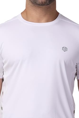 Image of Men's Athletic Crew Neck T-Shirt - Moisture-Wicking Gym & Casual Workout Shirt