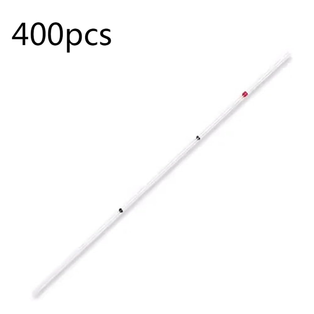 Cristalería de Laboratorio 1 caja (400 piezas) de pipetas de vidrio for recipientes de recolección de vidrio de 20 ul a 100 ul(100uL)