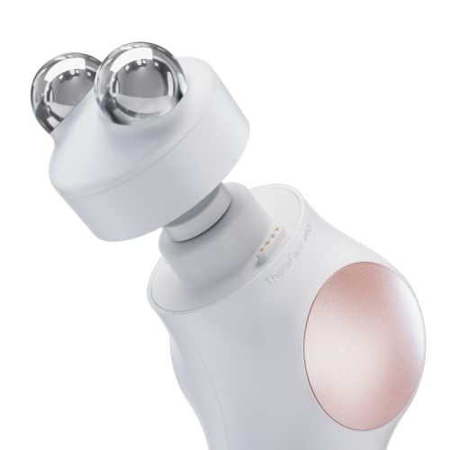 Theraface Pro - Handheld Facial Massage Device - Compact Electric Face And Skin Care Therapy Tool - 8-In-1 Treatment With Microcurrent And Led Light Therapy Rings For Ultimate Personal Beauty, White #TOP7
