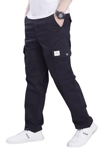 Image of DIVISIVE Men's Loose Baggy Fit Cotton Cargo Pants