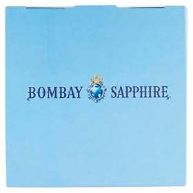 Bombay Sapphire Gin and Balloon Glass Gift Set, Includes 1x50ml Bottle 40% ABV and Branded Glass, Perfect Christmas Stocking Filler or Birthday Present