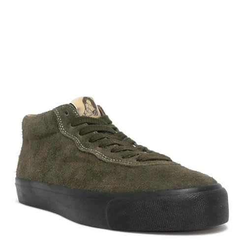 LAST RESORT AB SHOES ラストリゾートエービー シューズ スニーカー VM001 SUEDE MID DANE BRONZE GREEN/BLACK スケートボード スケボー ブロンズグリーン/黒 26.5cmの商品画像（Amazon）