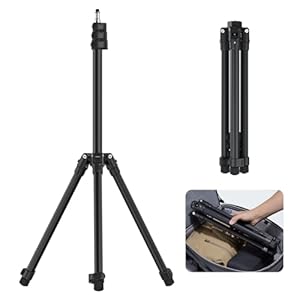 ULANZI TT43 Light Stand Tripod, Extendable 6.23ft Tripod Stand Photography Adjustable Aluminum, Portable Lighting Solution for Strobe Lights, Webcams, Cameras, and Softboxes