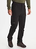 Marmot Herren Scree Pant Trekkinghose Softshell Funktionshose Wasserabweisend, Schwarz (Black), 34 EU