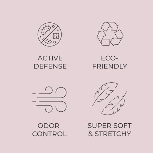 Calcinha Shero StayFresh – macia, antibacteriana – renda dobrada + três linhas, Pêssego, S