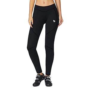 BALEAF Dames fietsbroek 3D gewatteerde winter thermische broek dames fietsbroek