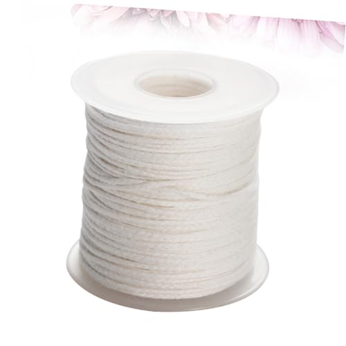 Pabilo de algodón puro para hacer velas, hilo blanco extra y resistente miniatura 3