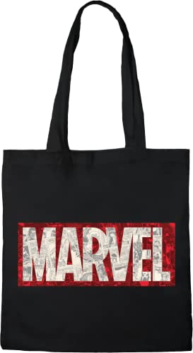 Marvel Borsa unisex Bwmarcobb001, Nero, 38 x 40 cm, Utility