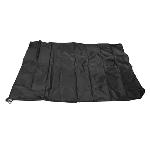 Walmeck Garden Waste Bag Tear Resistant Garden Leaf Collector, Large Capacity Lawn Tractor Leaf Bag with Zipper Drawstring and Mesh for