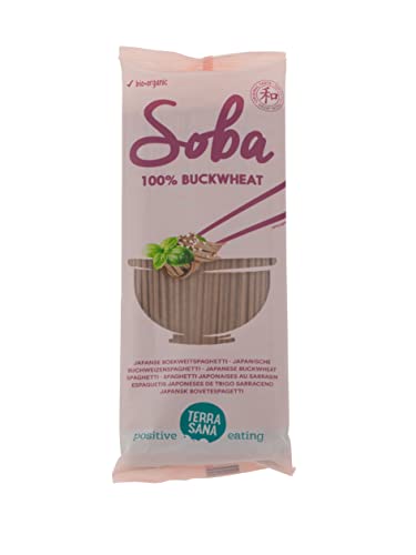 Terrasana Soba 100 Espaguetis Japoneses De Trigo Sarraceno 200 G 200 ml