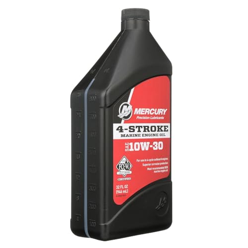 Aceite Mineral para Motor Marino 10W-30 Mercury 1 Quart miniatura 4