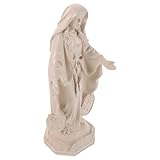 Toyvian Katholische Maria Figur aus Langlebigem Resin Leichte Heimsymbolik für Spirituelle Dekoration Rissfestes Kunstwerk als Geschenk und Eingangsbereich dekor
